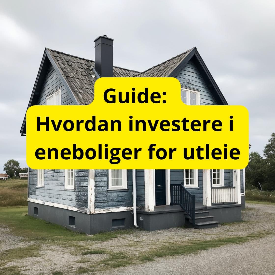 Enebolig for utleie
